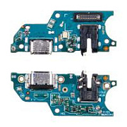 Шлейф для Realme Note 50 (RMX3834) плата системный разъем/разъем гарнитуры/микрофон - Премиум