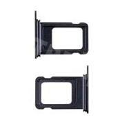 Держатель SIM для iPhone 14/14 Plus (1 Sim) (A2883/A2887) Черный