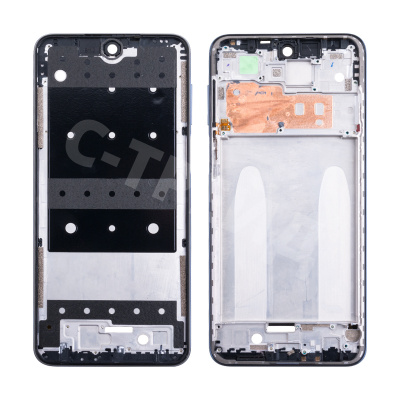 Рамка дисплея для Xiaomi Redmi Note 9S/9 Pro (M2003J6A1G/M2003J6B2G) Серый (возможен дефект ЛКП)