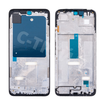 Рамка дисплея для Xiaomi Poco M6 4G (2404APC5FG) Черный (возможен дефект ЛКП)