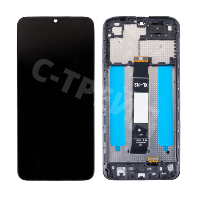 Дисплей для Xiaomi Poco C51 (2302EPCC4I/2305EPCC4G) модуль с рамкой Черный - OR