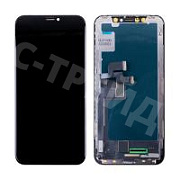 Дисплей для iPhone X (A1865/A1901) в сборе с тачскрином Черный - (In-Cell) Стандарт