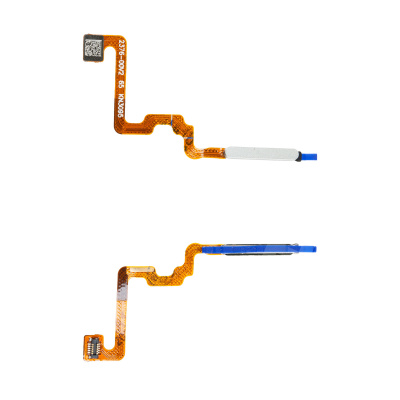 Шлейф для Xiaomi Redmi 12 4G (23053RN02Y) сканер отпечатка пальцев Серебро