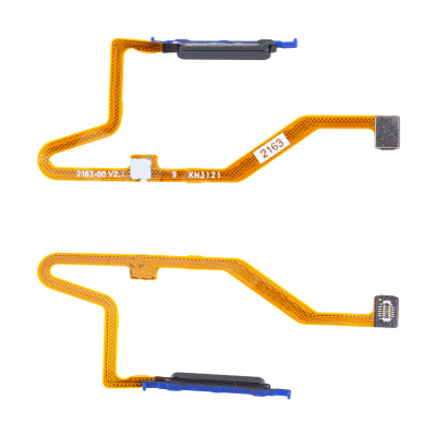 Шлейф для Xiaomi Poco X5 Pro 5G/Redmi Note 12 Pro 5G/12 Pro+ (22101320G/22101316C/221013164UG) сканер отпечатка пальцев Черный