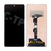 Дисплей для Xiaomi Redmi Note 13 Pro 4G/Poco M6 Pro 4G (23117RA68G/2312FPCA6G) в сборе с тачскрином Черный - (In-Cell)