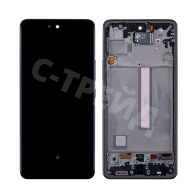 Дисплей для Samsung Galaxy A53 5G (A536B) модуль с рамкой Черный - OR (SP)