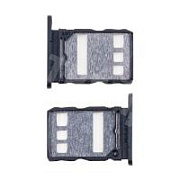 Держатель SIM для Huawei Nova Y72/Y72S/Y63 (MGA-LX3/GFY-LX1) Черный