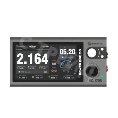 Лабораторный источник питания Mechanic DC-1205 (45W, 5A, 1.3-12V, 10000 mAh, импульсный)