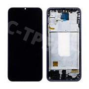 Дисплей для Samsung Galaxy A34 5G (A346B) модуль с рамкой Фиолетовый - (OLED) (Full Size)