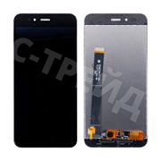 Дисплей для Xiaomi Mi A1/5X (MDG2) в сборе с тачскрином Черный - Оптима