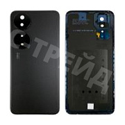 Задняя крышка для Huawei Honor 90 Smart (CLK-NX1/CLK-NX3) Черный - Премиум