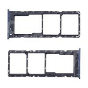 Держатель SIM для Tecno Spark 10 4G (KI5q) Черный