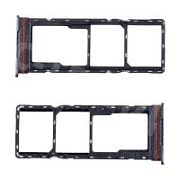 Держатель SIM для Tecno Spark Go 2 (KM4) Серый