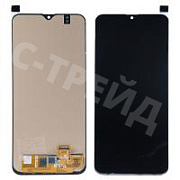 Дисплей для Samsung Galaxy A20 (A205F) в сборе с тачскрином Черный - (OLED)