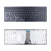Клавиатура для ноутбука Lenovo IdeaPad Flex 15/G500S/G505A/G505G/G505S/S500/S510/S510p/Z510 (с рамкой) Черный