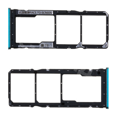 Держатель SIM для Xiaomi Redmi Note 9S/9 Pro (M2003J6A1G/M2003J6B2G) Зеленый