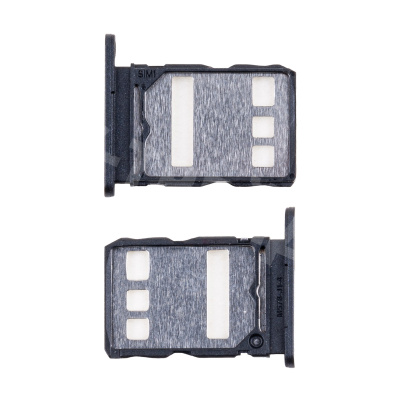 Держатель SIM для Huawei Nova Y72/Y72S/Y63 (MGA-LX3/GFY-LX1) Черный