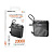 Внешний Аккумулятор (Power Bank) Borofone BJ64A 20000 mAh (22.5W, QC3.0, PD, USB, Lightning, Type-C, кабель Type-C, LCD) Черный