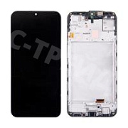 Дисплей для Samsung Galaxy A15 4G/5G (A155F/A156B) модуль с рамкой Черный - Сервисный Оригинал