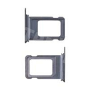 Держатель SIM для iPhone 15 Pro/15 Pro Max (1 Sim) (A3102/A3106) Черный