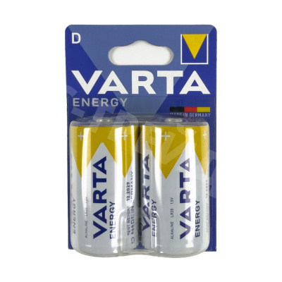 Батарейка D LR20 Varta ENERGY 1.5V (2 шт. в блистере)