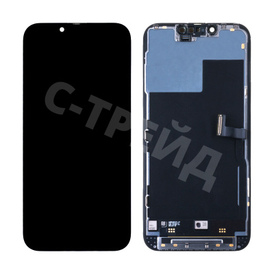 Дисплей для iPhone 13 Pro (A2640) в сборе с тачскрином Черный - OR100 (Снятый, без ремонта)