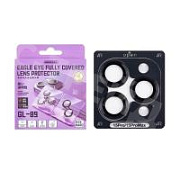 Защитное стекло линзы камеры Remax GL-89 для iPhone 15 Pro/15 Pro Max (комплект 3 шт.) Черный