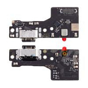 Шлейф для Xiaomi Poco M6 4G/Redmi 13 4G (2404APC5FG/24040RN64Y) плата системный разъем/микрофон