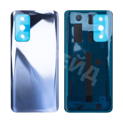 Задняя крышка для Xiaomi Mi 10T/10T Pro (M2007J3SY/M2007J3SG) Серебро - Премиум