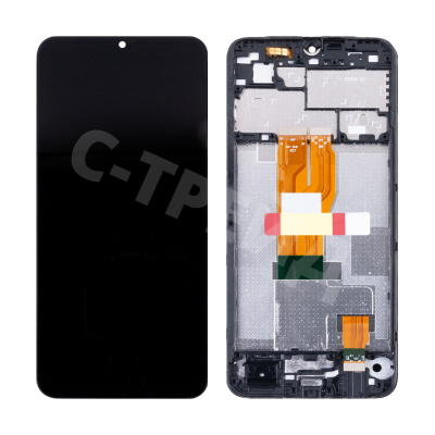 Дисплей для Realme C33 (RMX3624) модуль с рамкой Черный - OR