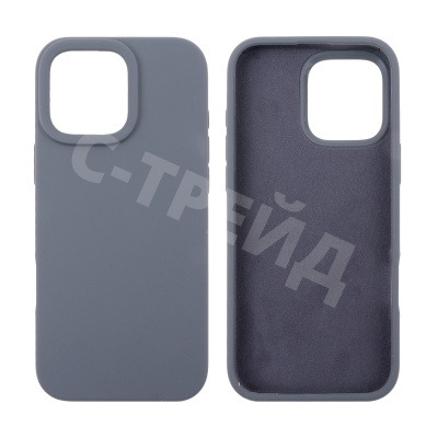 Чехол-накладка Soft Touch для iPhone 16 Pro Max Графит
