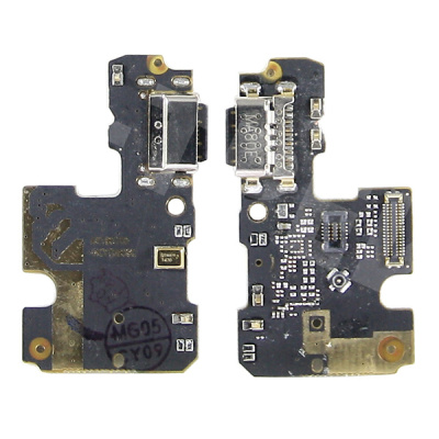 Шлейф для Xiaomi Mi A3 (M1906F9SH) плата системный разъем/микрофон