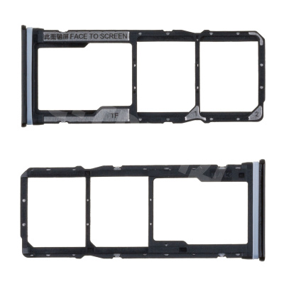 Держатель SIM для Xiaomi Redmi Note 8/8 2021 (M1908C3JC/M1908C3JGG) Черный