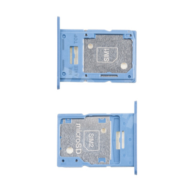 Держатель SIM для Samsung Galaxy A15 4G/5G (A155F/A156B) Синий