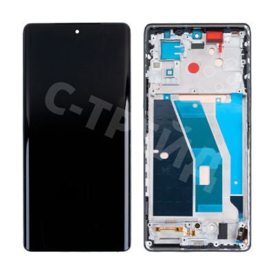 Дисплей для Tecno Spark 20 Pro+ (KJ7) модуль с рамкой Черный - OR