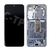 Дисплей для Samsung Galaxy S23 (S911B) модуль с рамкой Зеленый - OR (SP)