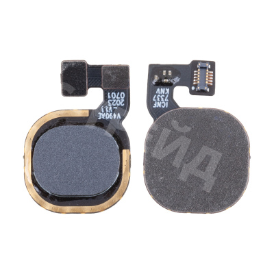 Шлейф для Tecno Spark Go 2022 (KG5m) сканер отпечатка пальцев Черный