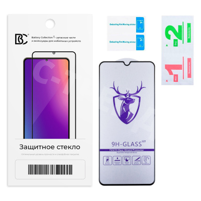 Защитное стекло "Премиум" для Vivo Y91C/Y91/Y93/Y1s Черный