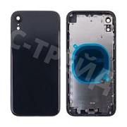 Корпус для iPhone Xr (1 Sim) Черный