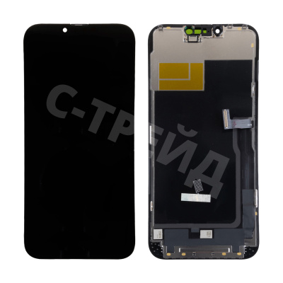 Дисплей для iPhone 13 Pro Max (A2645) в сборе с тачскрином Черный - (In-Cell, Full HD, 120 Гц) (площадка под IC)