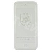 Защитное стекло "Тонкое" для iPhone 6/6S Белый (Полное покрытие 0,25 мм)