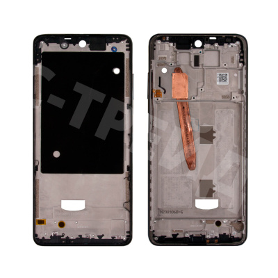 Рамка дисплея для Xiaomi Poco X3 NFC/X3 Pro (M2007J20CG/M2102J20SG) Черный (возможен дефект ЛКП)