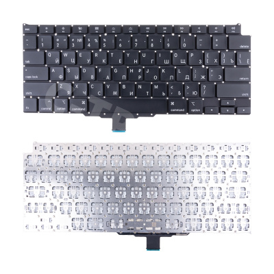 Клавиатура для ноутбука MacBook Air 13" A2179 (2020, прямой Enter RU) Черный