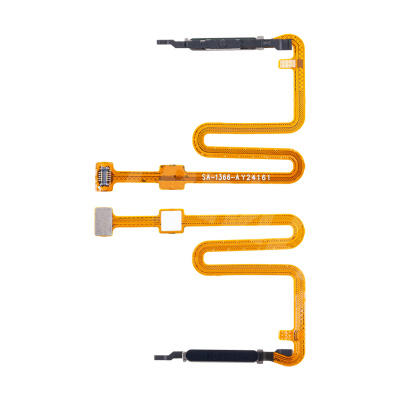 Шлейф для Samsung Galaxy A05s (A057F) сканер отпечатка пальцев Черный