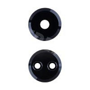 Стекло камеры для Xiaomi Redmi 13C 4G (23100RN82L) (комплект 2 шт.) Черный