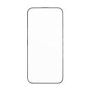 Защитное стекло с сеткой динамика для iPhone 16 Черный