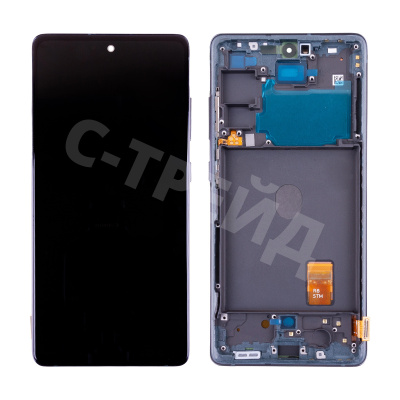 Дисплей для Samsung Galaxy S20 FE/S20 FE 5G (G780F/G781B) модуль с рамкой Синий - OR Ref. (SP)