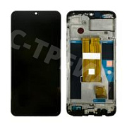 Дисплей для Realme Note 60/60x (RMX3933/RMX3938) модуль с рамкой Черный - OR