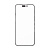 Стекло для переклейки iPhone 15 Plus (A3094) с OCA пленкой Черный - OR (Feaglet)