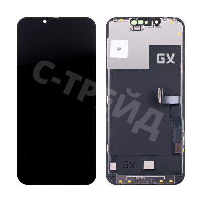 Дисплей для iPhone 13 Pro (A2640) в сборе с тачскрином Черный GX (площадка под IC)